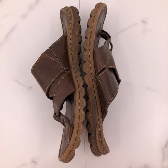 born brown sandals